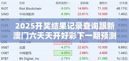 2025开奖结果记录查询跟新澳门六天天开好彩下一期预测，留心误导的假幌子链
