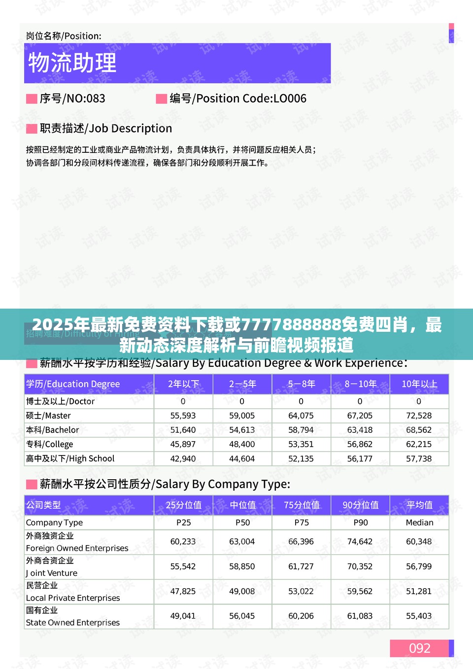 前瞻视频报道