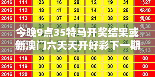 今晚9点35特马开奖结果或新澳门六天天开好彩下一期预测，基础释义、专家解读解释与落实?抵制不实承诺危害